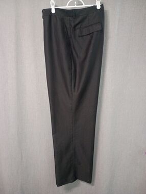 Eddie Domani Elite Black Super 120s Fratelli Dress Pants Size 42/32